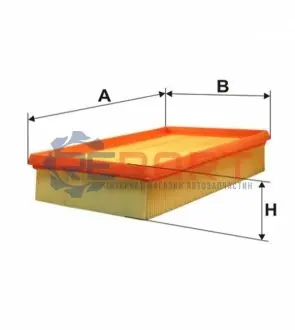 Фото Фільтр повітряний Fiat Bravo II 07-08/Stilo 1.9 JTD 01-08 WIX FILTERS (WA6771) зображення 1