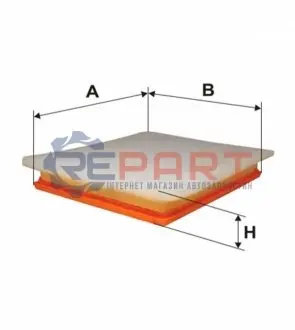 Фото Фільтр повітряний Opel Zafira A 2.0-2.2DTI/3.0/Astra G 2.0-2.2DTI 00-05/Astra H 1.3CDTI/1.7CDTI 04-10 WIX FILTERS (WA9401) зображення 1