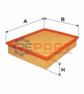 Фото Фільтр повітряний Audi A4/VW Passat 1.8T-1.9TDI 94- WIX FILTERS (WA9405) зображення 1