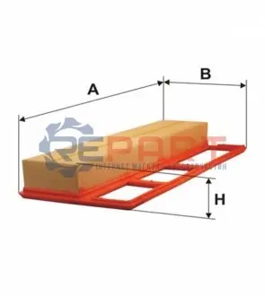 Фото 1 — Фільтр повітря WIX FILTERS (WA9459) Фото Фільтр повітря WIX FILTERS (WA9459) зображення 1