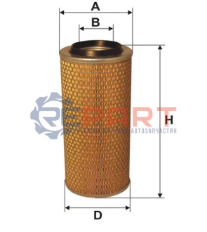 - фільтруючий елемент (x338) NISSAN CABSTAR E, TRADE, ATLEON 2283/2664/2953 01.96 WIX FILTERS WA9479 Купити в Україні