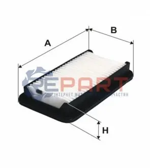 Фото 1 — Фільтр повітряний Fiat Sedici/Suzuki SX4 1.6 06- WIX FILTERS (WA9549) Фото Фільтр повітряний Fiat Sedici/Suzuki SX4 1.6 06- WIX FILTERS (WA9549) зображення 1