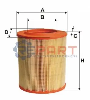 Фото 1 — Фільтр повітряний Alfa Romeo 159/Brera/Spider 1.8-3.2 i/1.9-2.4JTDM 06-11 WIX FILTERS (WA9566) Фото Фільтр повітряний Alfa Romeo 159/Brera/Spider 1.8-3.2 i/1.9-2.4JTDM 06-11 WIX FILTERS (WA9566) зображення 1