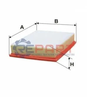 Фото Фільтр повітряний Renault Laguna 1.5dCi/2.0 16V GT Turbo/2.0dCi 07-15/Latitude 1.5dCi 10- WIX FILTERS (WA9593) зображення 1