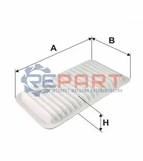 Фильтр воздуха WIX FILTERS WA9637 Купить в Украине