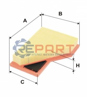 Фильтр воздушный WIX FILTERS WA9647 (фото 1)