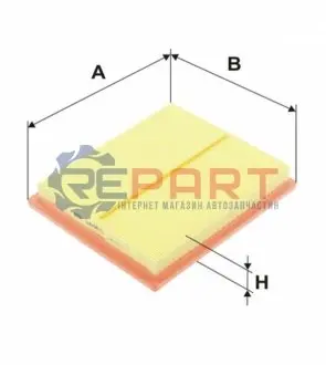 Фото Фільтр повітряний Toyota Auris/Prius 1.8/RAV4 2.5 6V 06- WIX FILTERS (WA9671) зображення 1