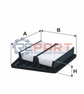 Фільтр повітряний (фільтруючий елемент) HONDA ACCORD VIII 2.0 06.08-06.15 WIX FILTERS WA9673 Купити в Україні
