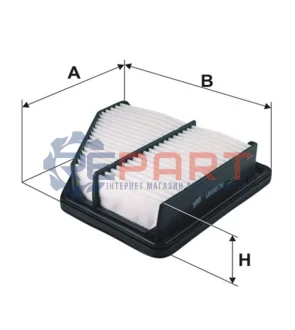 Фільтр повітряний (фільтруючий елемент) HONDA CIVIC VIII 1.4 09.05-12.11 WIX FILTERS WA9676 Купити в Україні