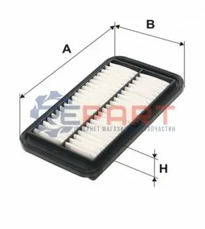 Фото 1 — Фільтр повітряний Nissan Pixo/Suzuki Alto 1.0 09- WIX FILTERS (WA9729) Фото Фільтр повітряний Nissan Pixo/Suzuki Alto 1.0 09- WIX FILTERS (WA9729) зображення 1