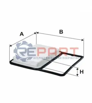 Фото Фільтр повітряний Daihatsu Materia 1.3/1.5 06- WIX FILTERS (WA9739) зображення 1