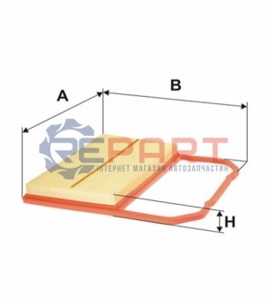 Фільтр повітряний WIX FILTERS WA9744 (фото 1)
