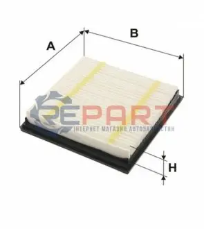 Фото Фільтр повітряний Fiat Freemont 3.6 V6 24V 11-/Dodge Avenger/Journey 3.6 V6 24V 06- WIX FILTERS (WA9745) зображення 1