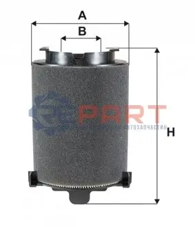 Фільтр повітряний (фільтруючий елемент) AUDI A3 SEAT ALTEA, ALTEA XL, LEON, TOLEDO III SKODA OCTAVIA II, SUPERB II, YETI VW BEETLE, CADDY III, CADDY III/MINIVAN, EOS 1.2-2.0D 05.03-07.19 WIX FILTERS WA9757 Купити в Україні