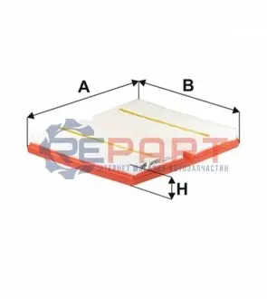Фильтр воздушный VAG 1.0 TSI 17- (выр-во WIX-FILTERS) WIX FILTERS WA9811 Купить в Украине