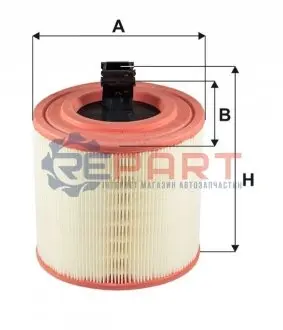 Фото Фільтр повітряний Opel Astra K 1.4-1.6 15- WIX FILTERS (WA9812) зображення 1