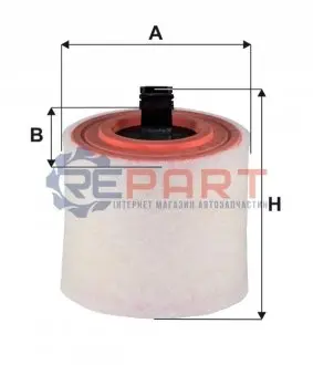 Фото Фільтр повітряний Opel Astra K 1.6 CDTi 15- WIX FILTERS (WA9813) зображення 1