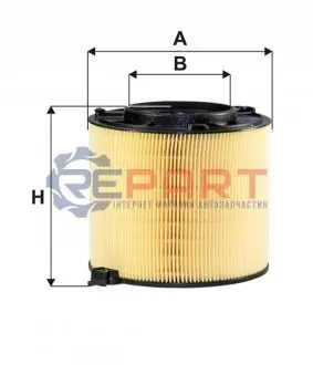 Фото Фільтр повітряний Audi A4/A5/Q5 1.4TFSI/2.0TFSI 15- WIX FILTERS (WA9858) зображення 1