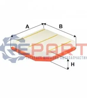 Фото Фильтр воздушный WIX FILTERS (WA9861) изображение 1