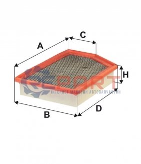 Фильтр воздуха WIX FILTERS WA9863 (фото 1)