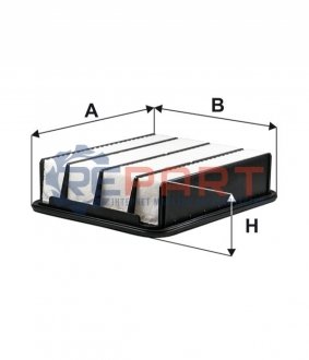 Фільтр повітряний - (1780111130) WIX FILTERS WA9884 (фото 1)