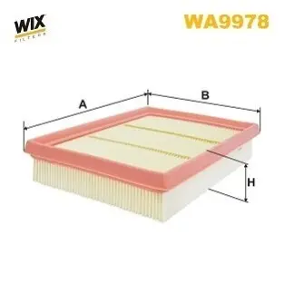 (фільтруючий елемент) LEXUS RX TOYOTA YARIS, YARIS CROSS 1.0/1.5/2.4H 02.20 WIX FILTERS WA9978 Купити в Україні