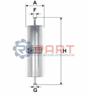 Паливний фільтр BMW 3 (E30), 3 (E36), 5 (E34), 7 (E32), 8 (E31), Z1 1.6-5.6 05.86-08.00 WIX FILTERS WF8035 Купити в Україні