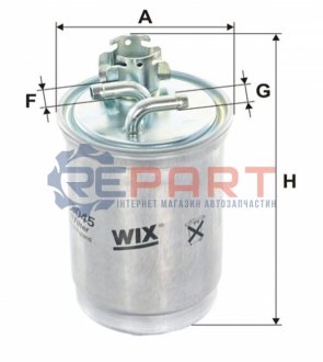 Фільтр палива - (XM219A011AB, GN0127401C, BJ179W365AA) WIX FILTERS WF8045