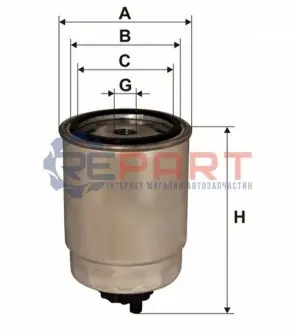 Фильтр топлива WIX FILTERS WF8068 Купить в Украине