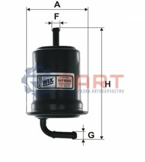 Фото Фільтр паливний Mazda 626/MX-6 1.8/2.0 91-97 WIX FILTERS (WF8085) зображення 1