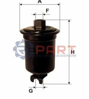 Паливний фільтр DAIHATSU CHARADE III LEXUS ES MITSUBISHI COLT IV, ECLIPSE I, GALANT VI, GALANT VII, LANCER V, SPACE TOYOTA CALDINA, CAMRY, CARINA E VI, CARINA V, CARINA VII 1.0-3.0 08.83-10.03 WIX FILTERS WF8116 Купити в Україні