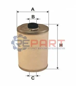 Фото Фільтр паливний MB OM314-366 WIX FILTERS (WF8156) зображення 1