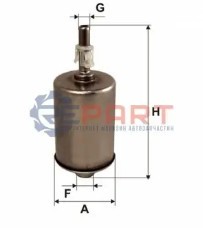Паливний фільтр OPEL SINTRA 2.2/3.0 11.96-04.99 WIX FILTERS WF8173 Купити в Україні