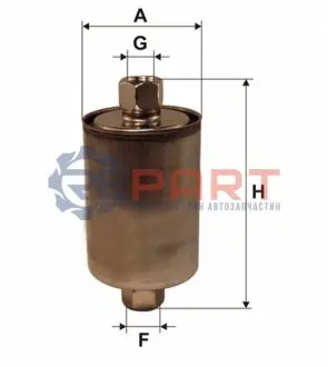 Паливний фільтр LADA 110, 111, 112, KALINA, NIVA, NOVA, SAMARA 1.3-1.7LPG 09.91 WIX FILTERS WF8182 Купити в Україні