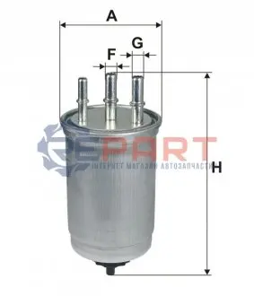 Фото Фільтр паливний Ford Connect 1.8DI/TDCI 02-13 WIX FILTERS (WF8268) зображення 1