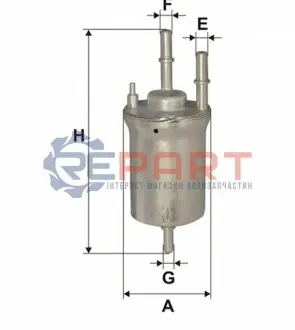 Фото Фильтр топлива WIX FILTERS (WF8386) изображение 1