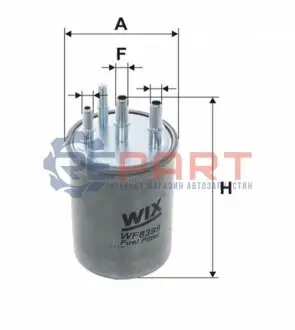 Паливний фільтр LAND ROVER DISCOVERY III, RANGE ROVER SPORT I 2.7D 07.04-03.13 WIX FILTERS WF8399 Купити в Україні