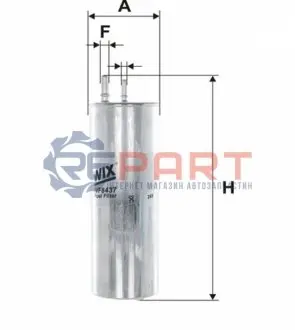 Паливний фільтр VW CALIFORNIA T5 CAMPER, MULTIVAN T5, TRANSPORTER T5 2.5D 04.03-11.09 WIX FILTERS WF8437 Купити в Україні