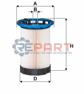 Паливний фільтр AUDI Q3 VW CC B7, PASSAT ALLTRACK B7, PASSAT B6, PASSAT B7, SHARAN, TIGUAN 1.6D/2.0D 09.07-06.22 WIX FILTERS WF8492 Купити в Україні