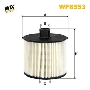 Паливний фільтр CITROEN JUMPY III, SPACETOURER OPEL VIVARO C, ZAFIRA LIFE PEUGEOT EXPERT, TRAVELLER TOYOTA PROACE, PROACE VERSO 1.5D 06.18 WIX FILTERS WF8553 Купити в Україні