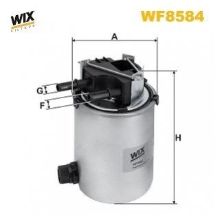 Фильтр топлива WIX FILTERS WF8584 (фото 1)