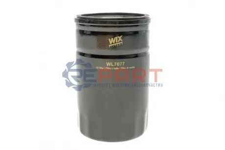 Фото 1 — Фільтр масляний Ford Transit Connect 1.8 16V 02-13/Jeep Cherokee 3.7 V6 01- WIX FILTERS (WL7077) Фото Фільтр масляний Ford Transit Connect 1.8 16V 02-13/Jeep Cherokee 3.7 V6 01- WIX FILTERS (WL7077) зображення 1