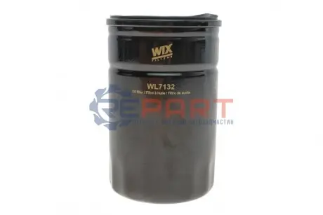 Фото Фільтр масляний MB 190 (W201) 2.0E/2.3E/2.6E/S-class (W126) 2.5/3.0 84-93/E-class (124) 3.0 93-95 WIX FILTERS (WL7132) зображення 1
