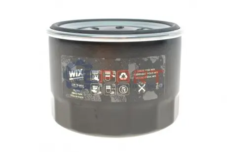 Фото Фільтр масляний Kia Sportage 2.0TD 97-05/Mazda 323 1.7D/2.0D 86-98/626 2.0D 83-87/Isuzu NPS 3.9D/TD WIX FILTERS (WL7156) зображення 1