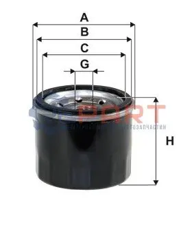 Фільтр масляний Smart Fortwo Coupe/Cabrio 1.0i 07- WIX FILTERS WL7475 Купить в Украине
