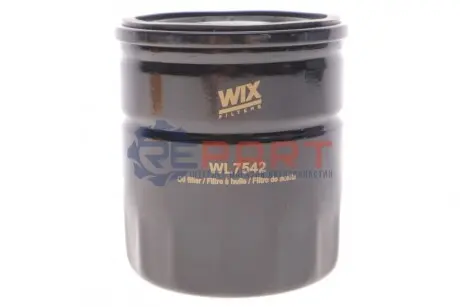 Масляний фільтр FORD TOURNEO CUSTOM V362, TOURNEO CUSTOM V710, TRANSIT CUSTOM V362, TRANSIT CUSTOM V710, TRANSIT V363 2.0D/2.0DH 12.15 WIX FILTERS WL7542 Купити в Україні