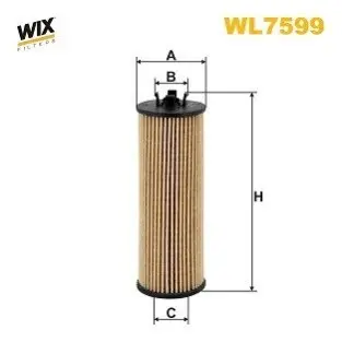 CHEVROLET AVEO OPEL CORSA E, CORSA E/HATCHBACK 1.4/1.4LPG 03.11 WIX FILTERS WL7599 Купити в Україні