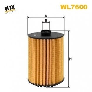 Фільтр масла WIX FILTERS WL7600 (фото 1)