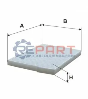 Фото 1 — Фільтр салона Renault Koleos 08- WIX FILTERS (WP2004) Фото Фільтр салона Renault Koleos 08- WIX FILTERS (WP2004) зображення 1