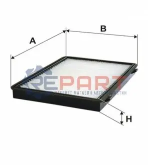 Фото Фільтр салону Opel Antara/ Chevrolet Captiva 06- WIX FILTERS (WP2030) зображення 1